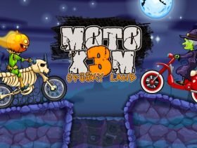 Moto X3M Spooky Land